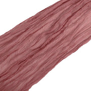 10 ft Cheesecloth Table Runner Cotton Wedding Linens