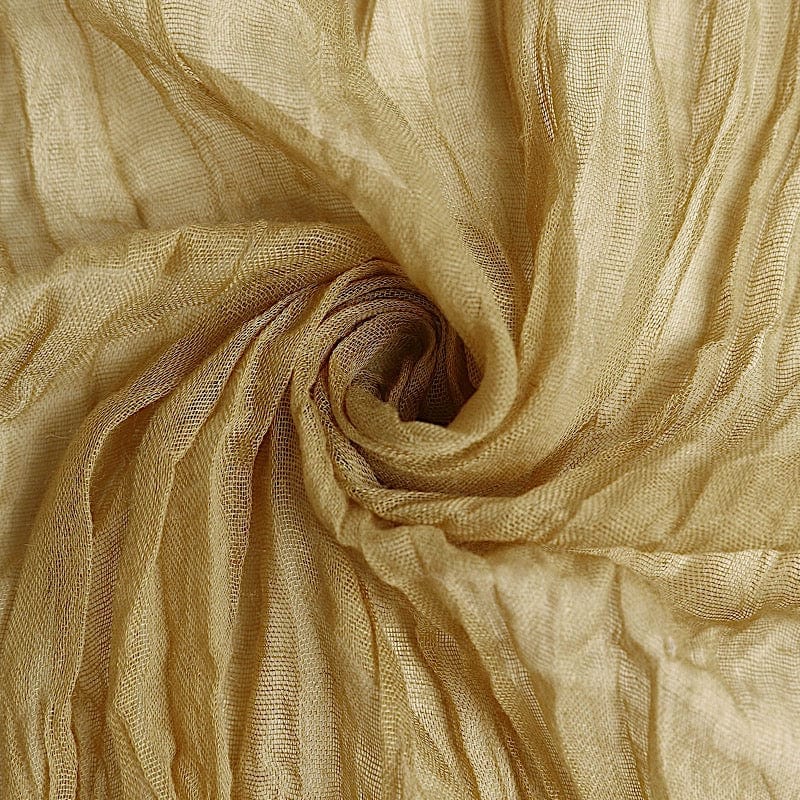 10 ft Cheesecloth Table Runner Cotton Wedding Linens