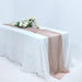10 ft Cheesecloth Table Runner Cotton Wedding Linens RUN_CHES_081