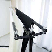 10 ft Dual Cross Bar Photography Backdrop Stand - Black BKDP_STND07_A