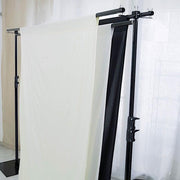 10 ft Dual Cross Bar Photography Backdrop Stand - Black BKDP_STND07_A