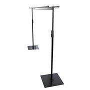 10 ft Dual Cross Bar Photography Backdrop Stand - Black BKDP_STND07_A
