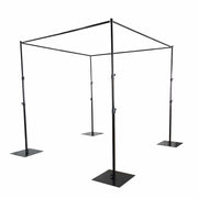 10 ft x 10 ft Adjustable Wedding Canopy Chuppah Mandap Hardware Kit BKDP_STND10