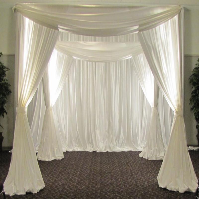10 ft x 10 ft Adjustable Wedding Canopy Chuppah Mandap Hardware Kit BKDP_STND10