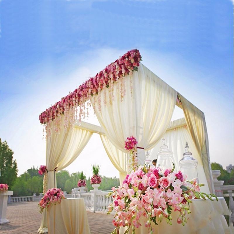 10 ft x 10 ft Adjustable Wedding Canopy Chuppah Mandap Hardware Kit BKDP_STND10