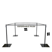 10 ft x 10 ft Adjustable Wedding Canopy Chuppah Mandap Hardware Kit BKDP_STND10