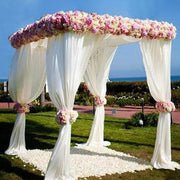 10 ft x 10 ft Adjustable Wedding Canopy Chuppah Mandap Hardware Kit BKDP_STND10