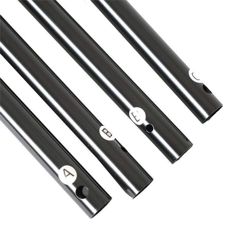 10 ft x 10 ft Photography Backdrop Stand Kit - Black BKDP_STND04