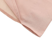 10 ft x 10 ft Polyester and Sheer Chiffon Dual Layer Backdrop Curtain with Rod Pockets