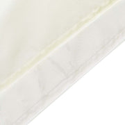 10 ft x 10 ft Polyester and Sheer Chiffon Dual Layer Backdrop Curtain with Rod Pockets