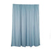 10 ft x 10 ft Polyester and Sheer Chiffon Dual Layer Backdrop Curtain with Rod Pockets BKDP300_10X10_086
