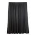 10 ft x 10 ft Polyester and Sheer Chiffon Dual Layer Backdrop Curtain with Rod Pockets BKDP300_10X10_BLK