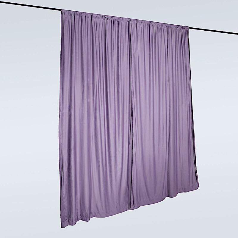 10 ft x 10 ft Polyester Professional Backdrop Curtains Drapes Panels
