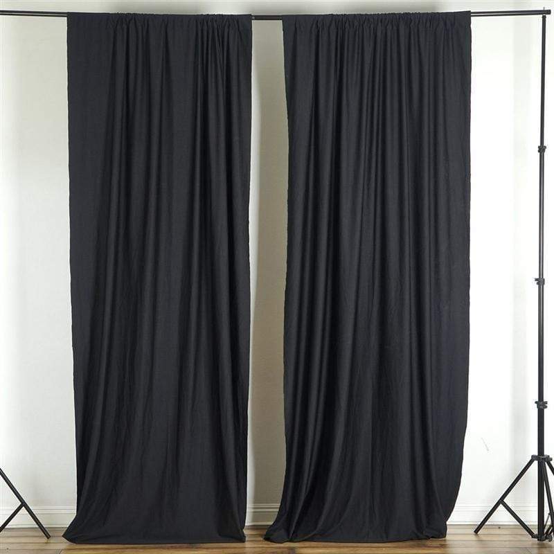 10 ft x 10 ft Polyester Professional Backdrop Curtains Drapes Panels