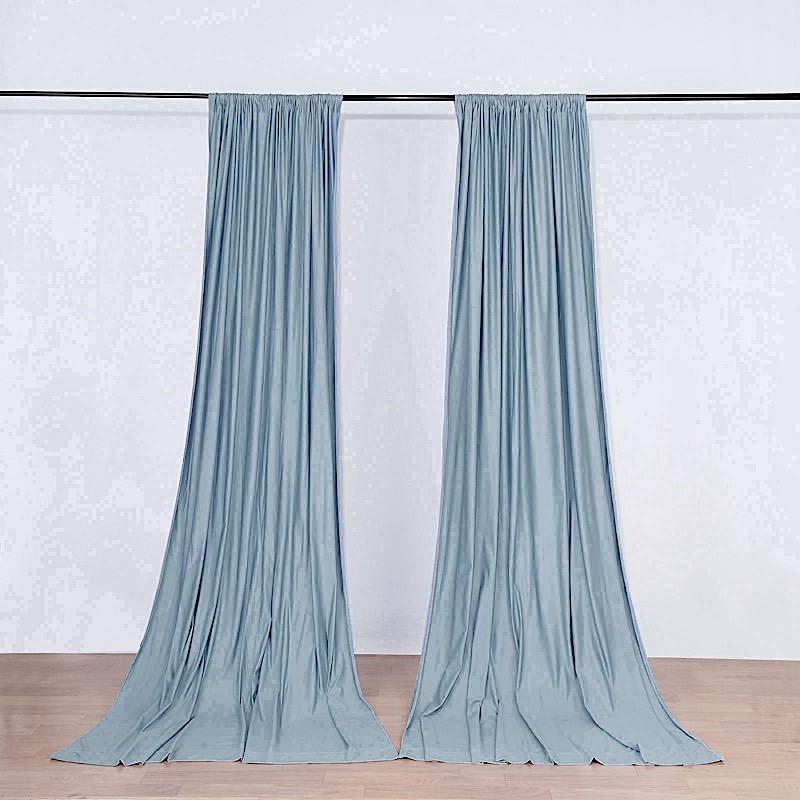 10 ft x 10 ft Polyester Professional Backdrop Curtains Drapes Panels