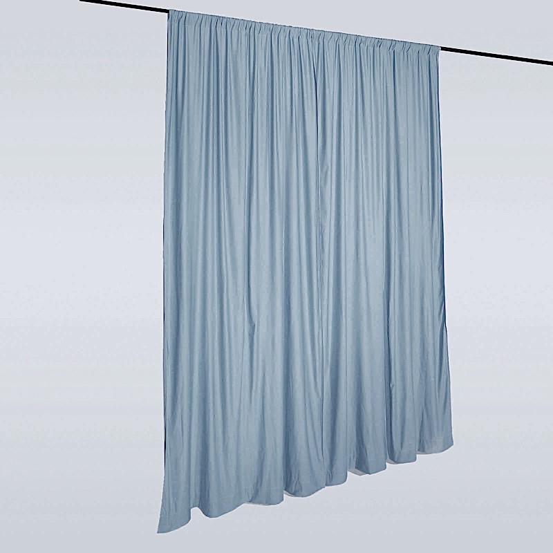 10 ft x 10 ft Polyester Professional Backdrop Curtains Drapes Panels