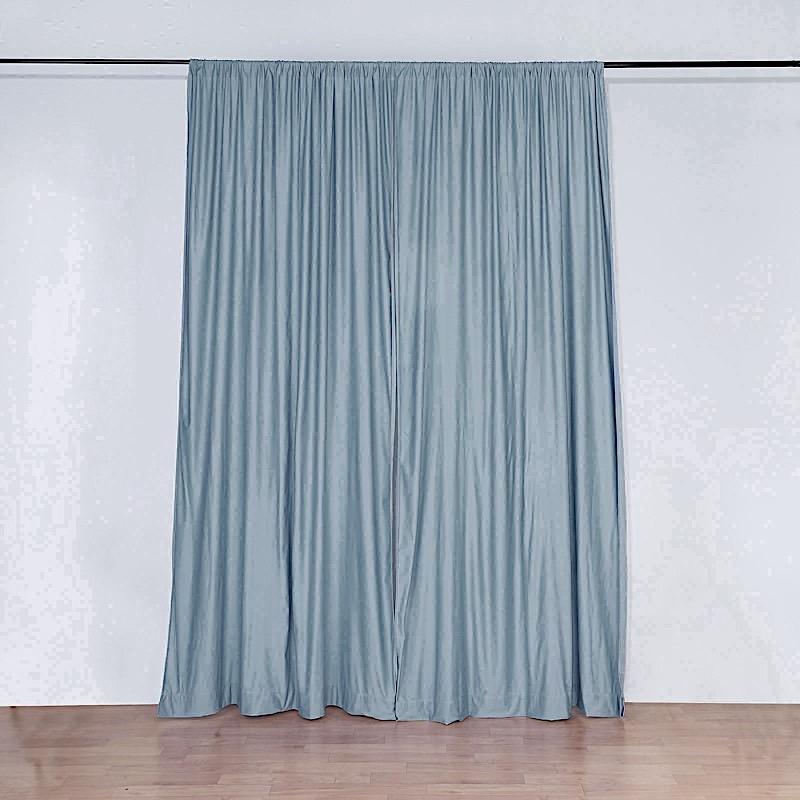 10 ft x 10 ft Polyester Professional Backdrop Curtains Drapes Panels
