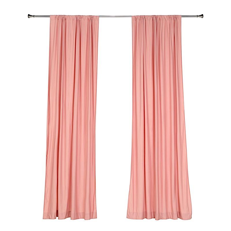 10 ft x 10 ft Polyester Professional Backdrop Curtains Drapes Panels