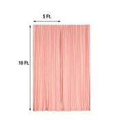 10 ft x 10 ft Polyester Professional Backdrop Curtains Drapes Panels