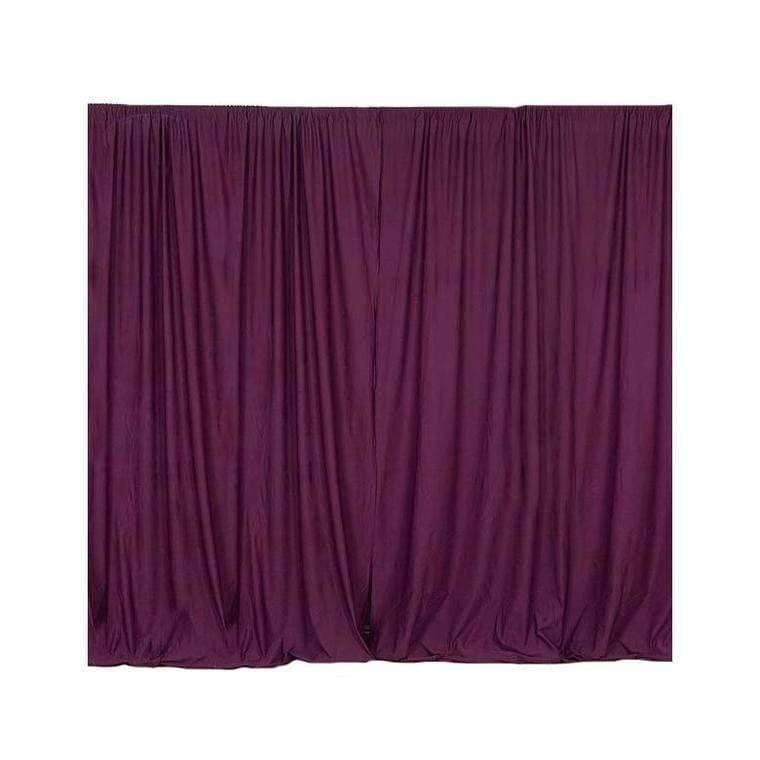 10 ft x 10 ft Polyester Professional Backdrop Curtains Drapes Panels