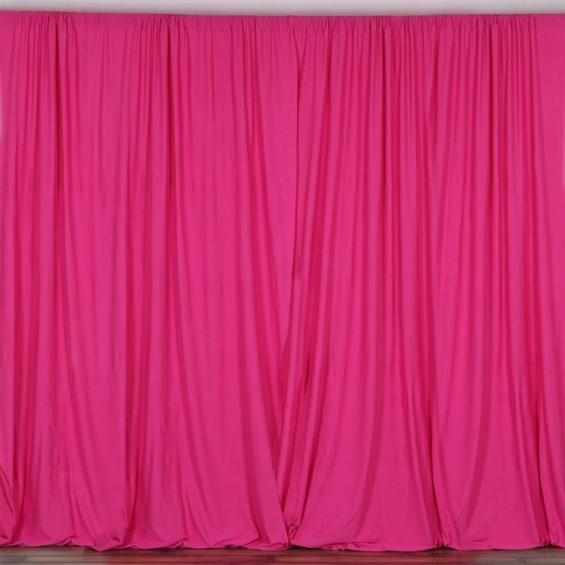10 ft x 10 ft Polyester Professional Backdrop Curtains Drapes Panels