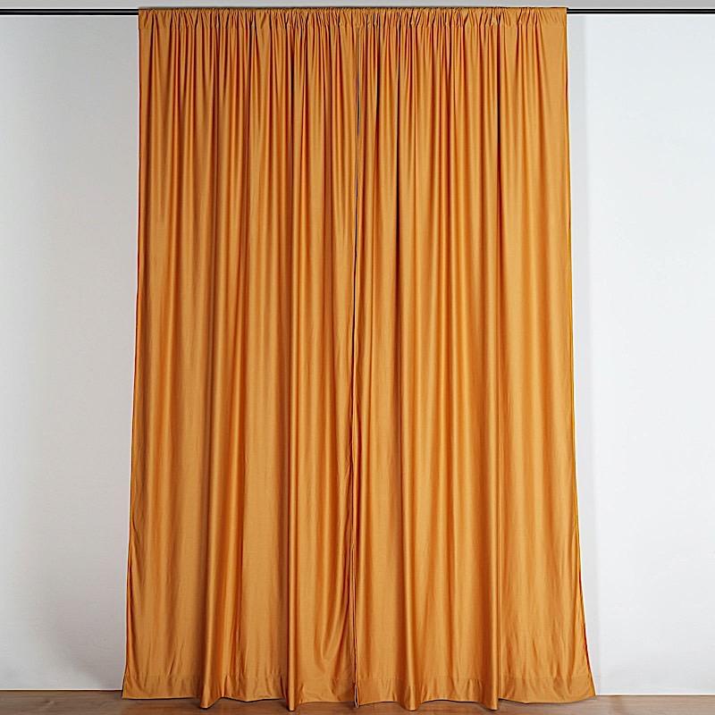 10 ft x 10 ft Polyester Professional Backdrop Curtains Drapes Panels