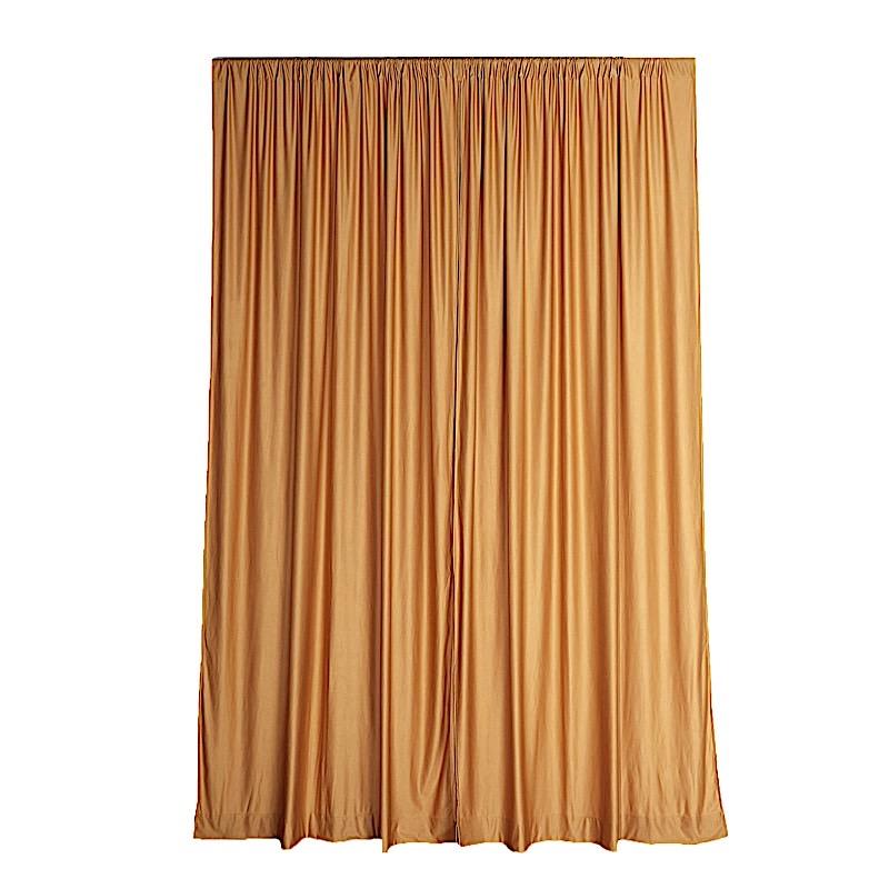 10 ft x 10 ft Polyester Professional Backdrop Curtains Drapes Panels