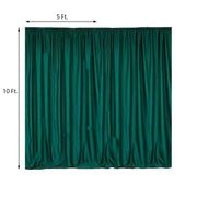 10 ft x 10 ft Polyester Professional Backdrop Curtains Drapes Panels