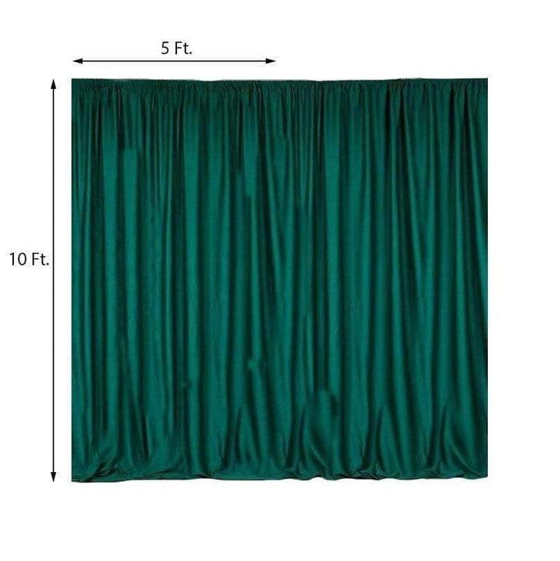 10 ft x 10 ft Polyester Professional Backdrop Curtains Drapes Panels