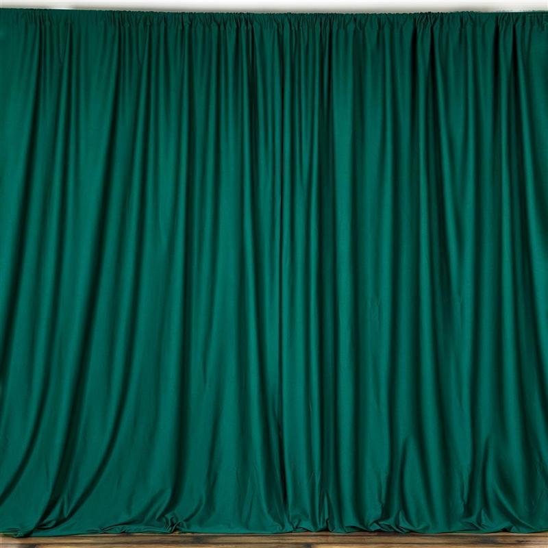 10 ft x 10 ft Polyester Professional Backdrop Curtains Drapes Panels