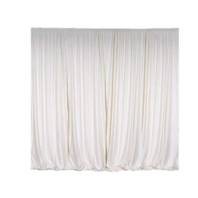 10 ft x 10 ft Polyester Professional Backdrop Curtains Drapes Panels