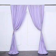 10 ft x 10 ft Polyester Professional Backdrop Curtains Drapes Panels