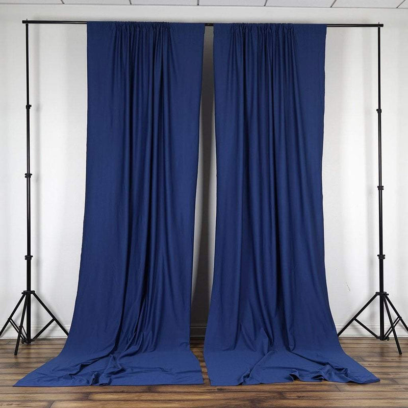 10 ft x 10 ft Polyester Professional Backdrop Curtains Drapes Panels
