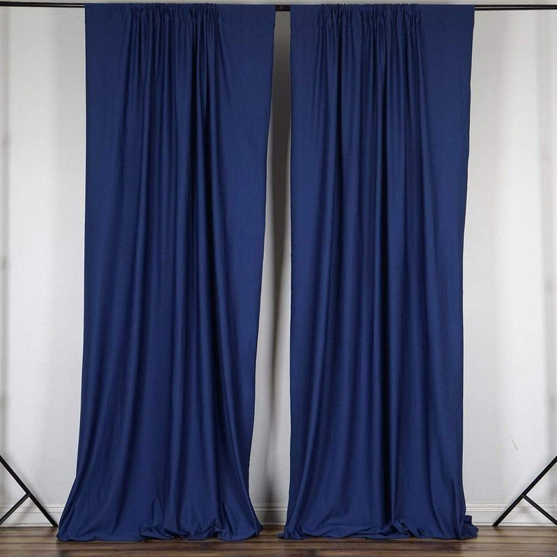 10 ft x 10 ft Polyester Professional Backdrop Curtains Drapes Panels