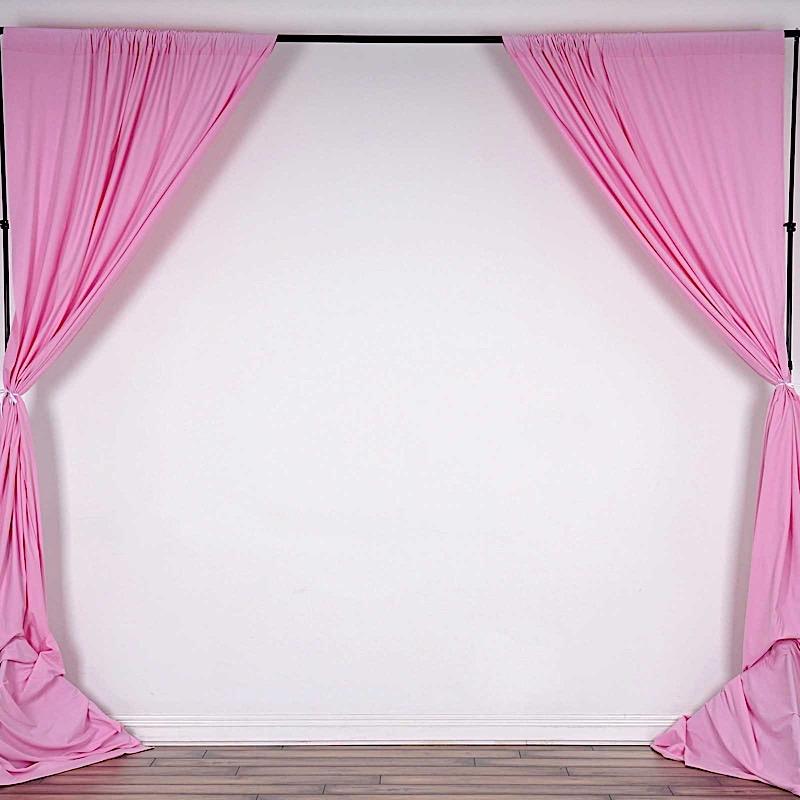 10 ft x 10 ft Polyester Professional Backdrop Curtains Drapes Panels