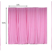 10 ft x 10 ft Polyester Professional Backdrop Curtains Drapes Panels