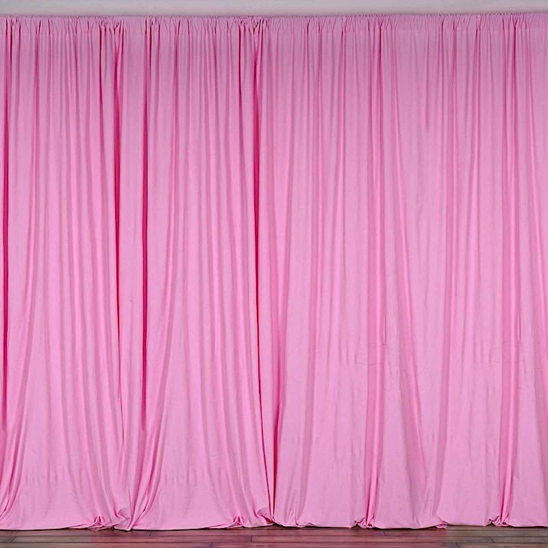 10 ft x 10 ft Polyester Professional Backdrop Curtains Drapes Panels