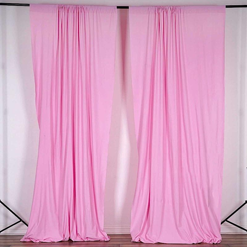 10 ft x 10 ft Polyester Professional Backdrop Curtains Drapes Panels