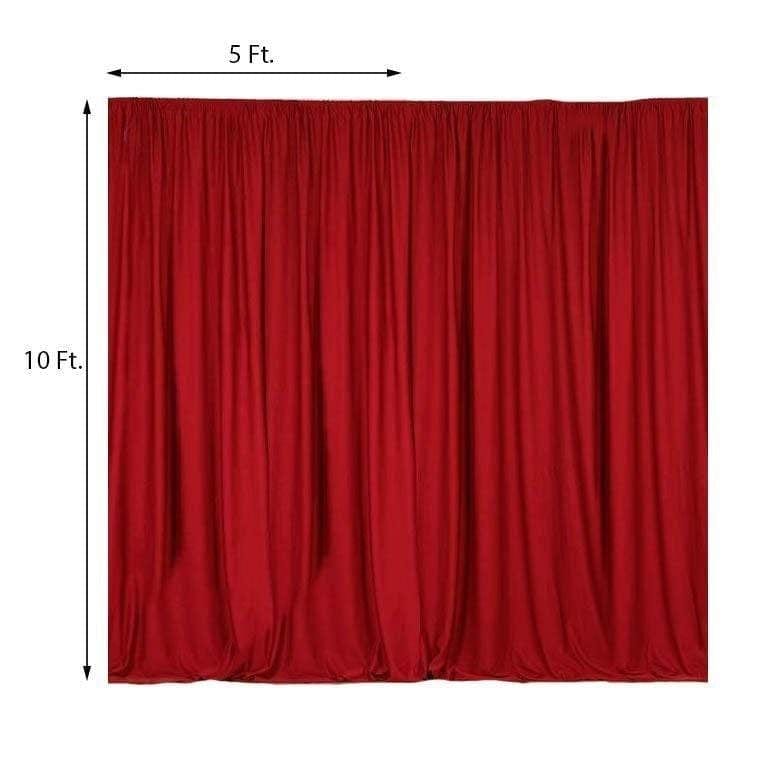 10 ft x 10 ft Polyester Professional Backdrop Curtains Drapes Panels