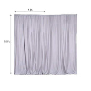 10 ft x 10 ft Polyester Professional Backdrop Curtains Drapes Panels