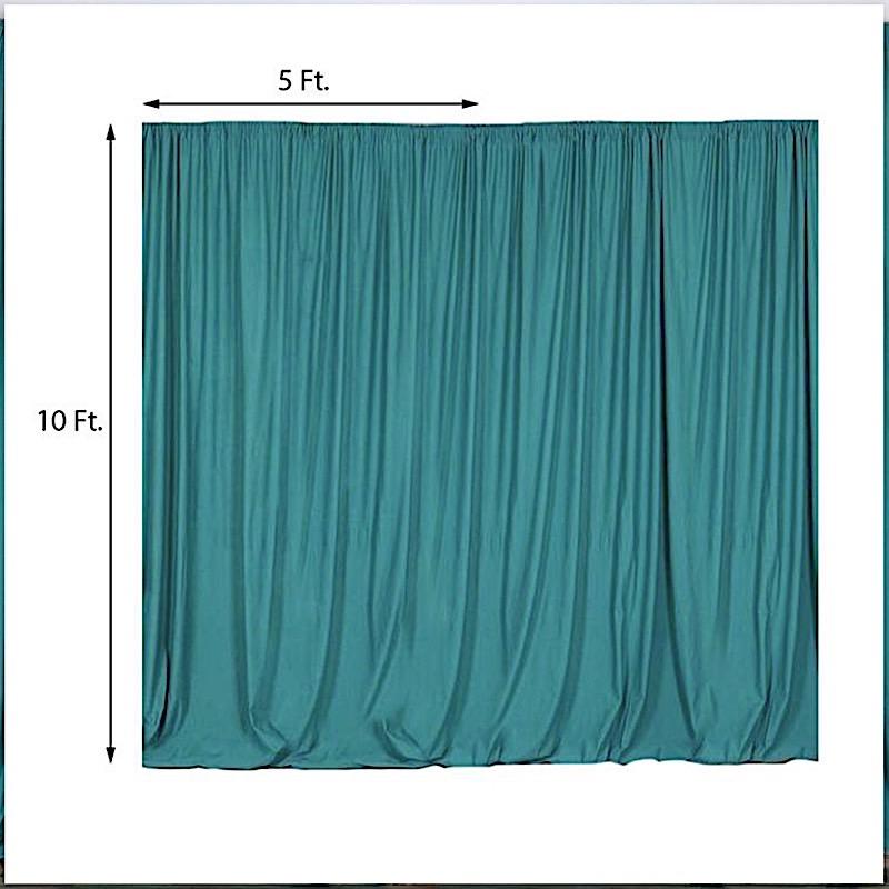 10 ft x 10 ft Polyester Professional Backdrop Curtains Drapes Panels