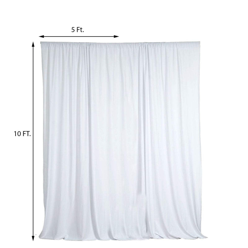 10 ft x 10 ft Polyester Professional Backdrop Curtains Drapes Panels
