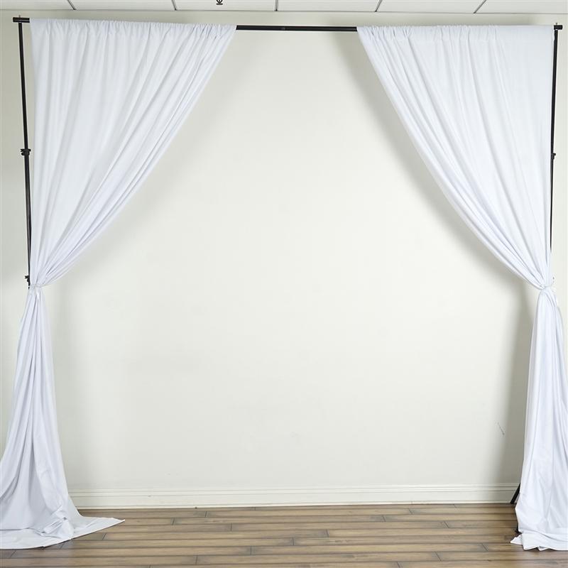 10 ft x 10 ft Polyester Professional Backdrop Curtains Drapes Panels