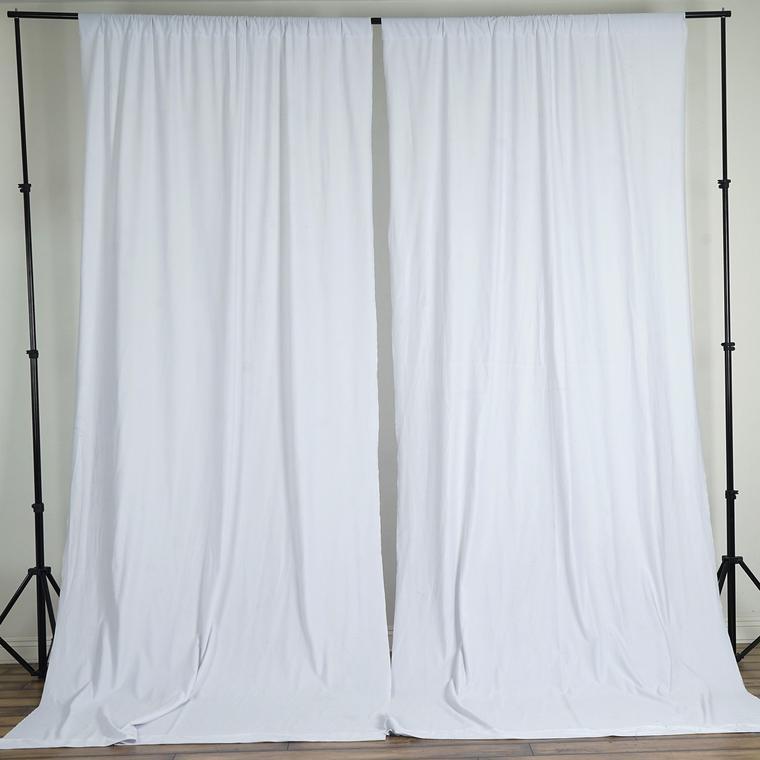 10 ft x 10 ft Polyester Professional Backdrop Curtains Drapes Panels