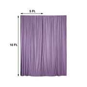 10 ft x 10 ft Polyester Professional Backdrop Curtains Drapes Panels