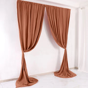 10 ft x 10 ft Polyester Professional Backdrop Curtains Drapes Panels