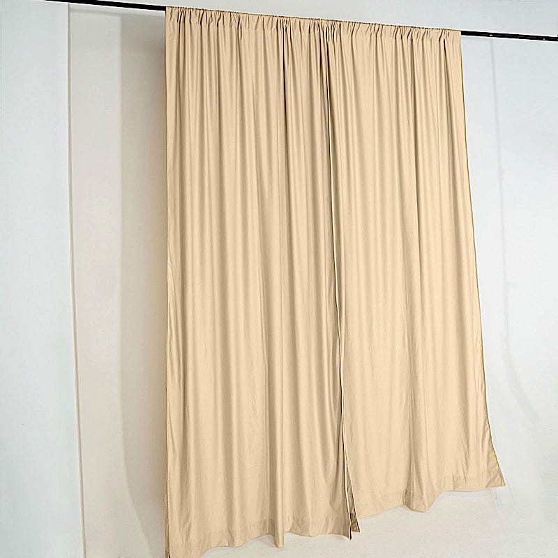 10 ft x 10 ft Polyester Professional Backdrop Curtains Drapes Panels