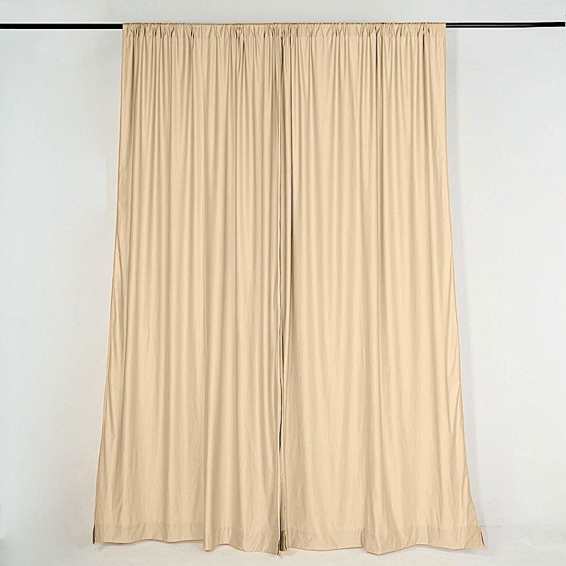 10 ft x 10 ft Polyester Professional Backdrop Curtains Drapes Panels