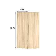 10 ft x 10 ft Polyester Professional Backdrop Curtains Drapes Panels