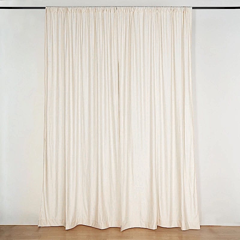 10 ft x 10 ft Polyester Professional Backdrop Curtains Drapes Panels